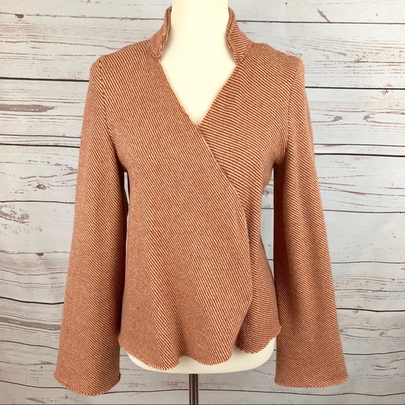 Anthropologie Sweaters - Anthropologie Burnt Coral Sparrow Cardigan